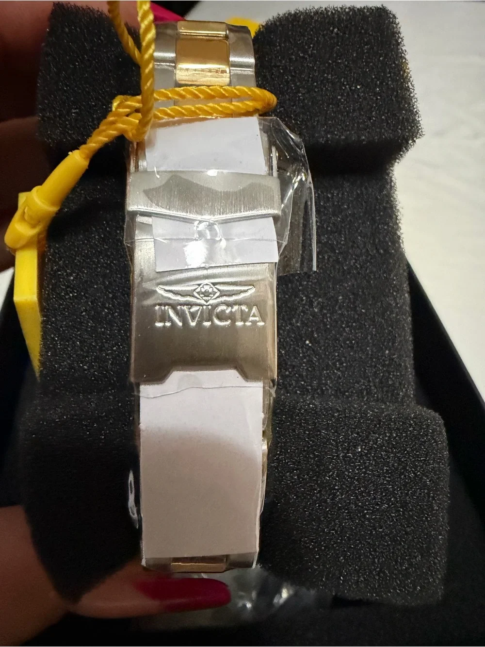 Invicta Angel Two-Tone and Mother of Pearl Dial